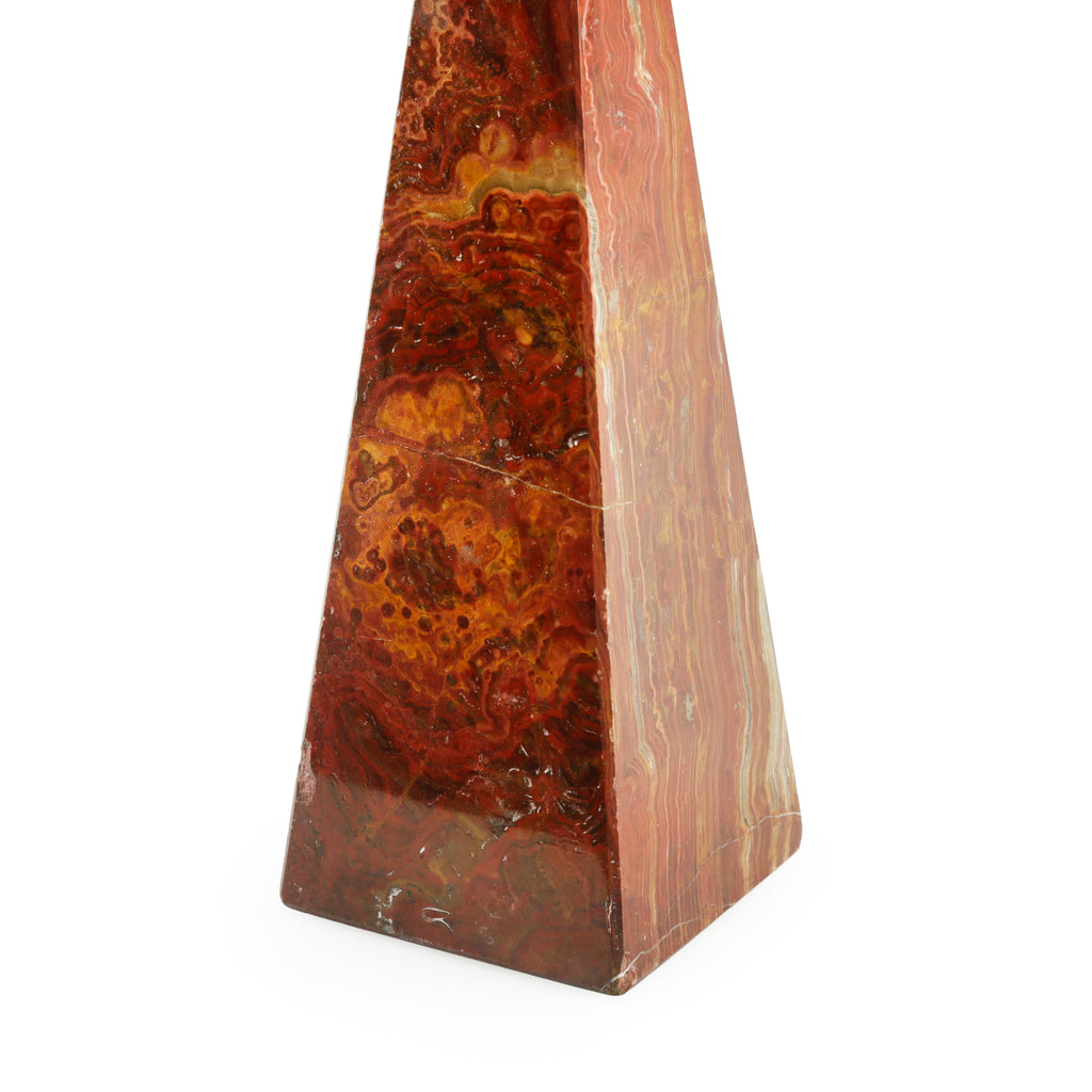 Red and Orange Obelisk