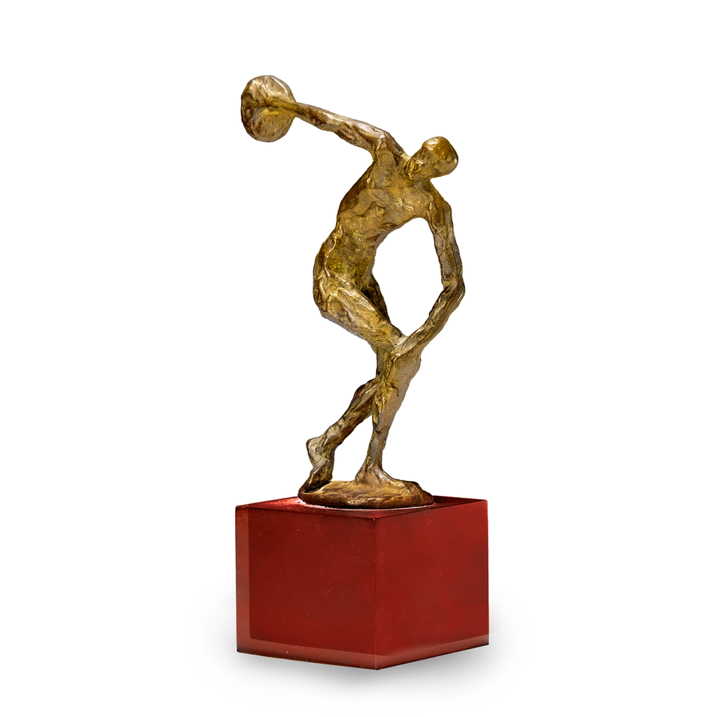 Bronze Discus Thrower Sculpture