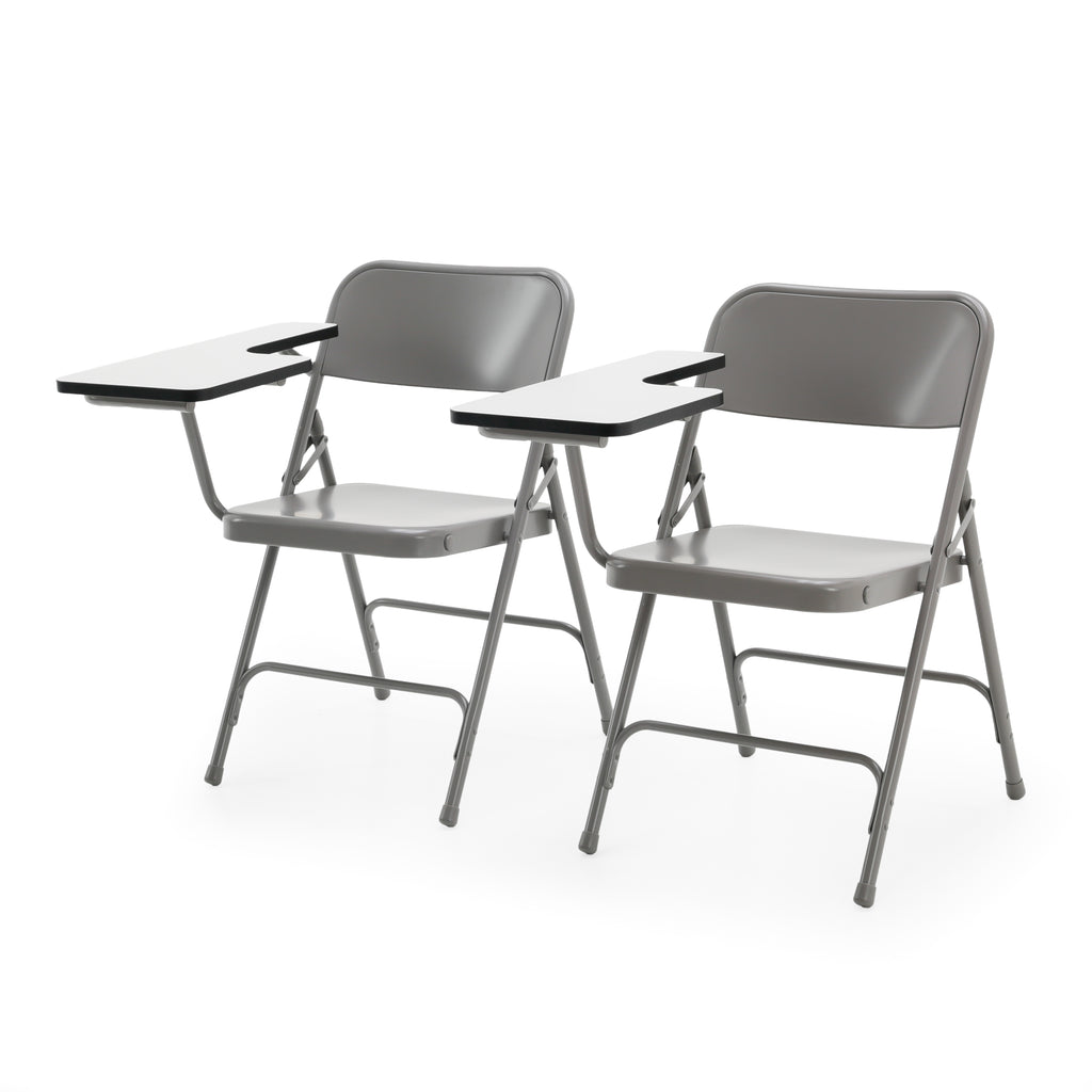 Gray Folding Classroom Chair