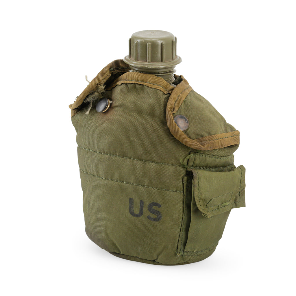 Olive Green Canvas US Canteen