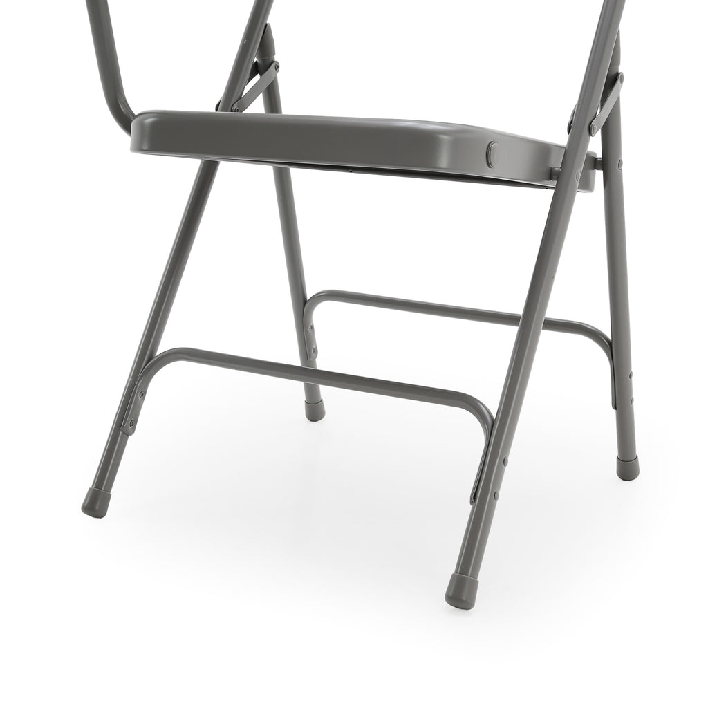 Gray Folding Classroom Chair
