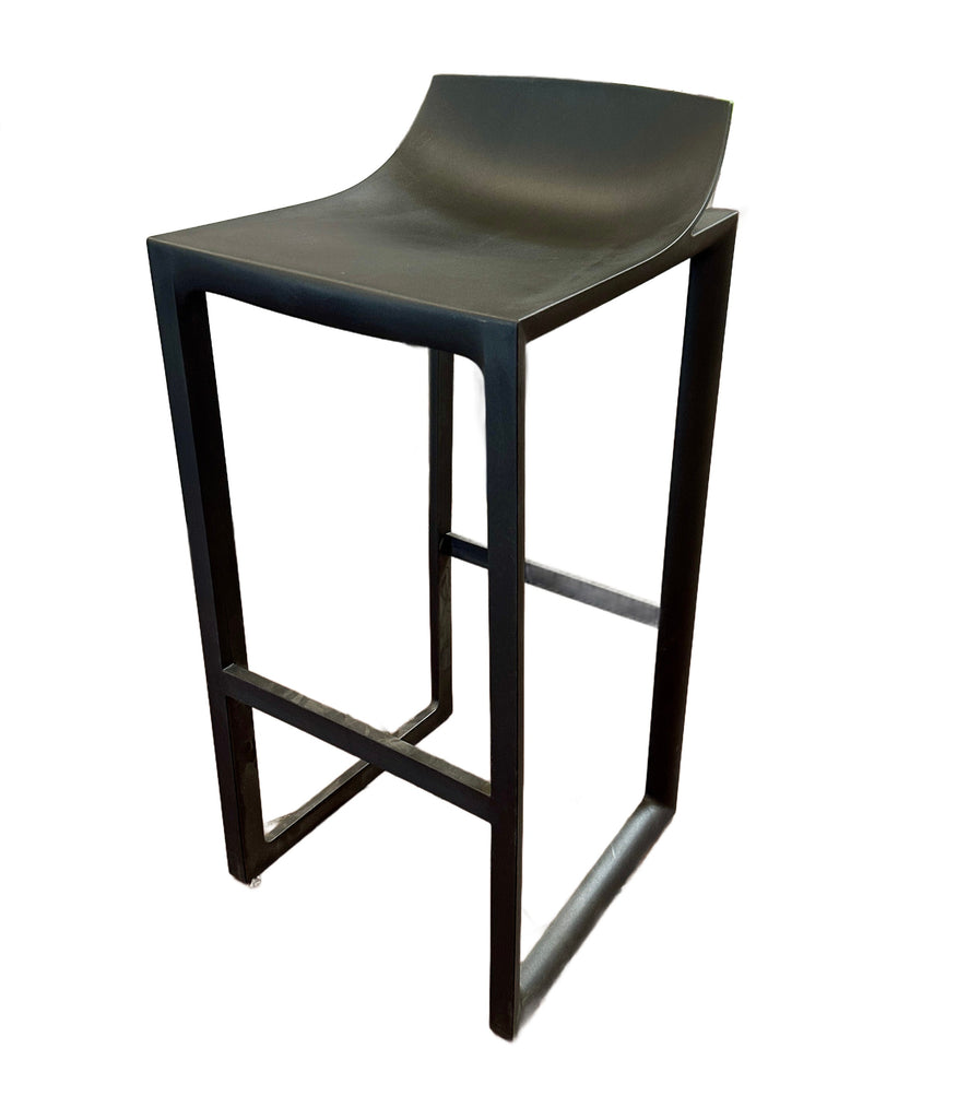 Matte Black Bar Stool