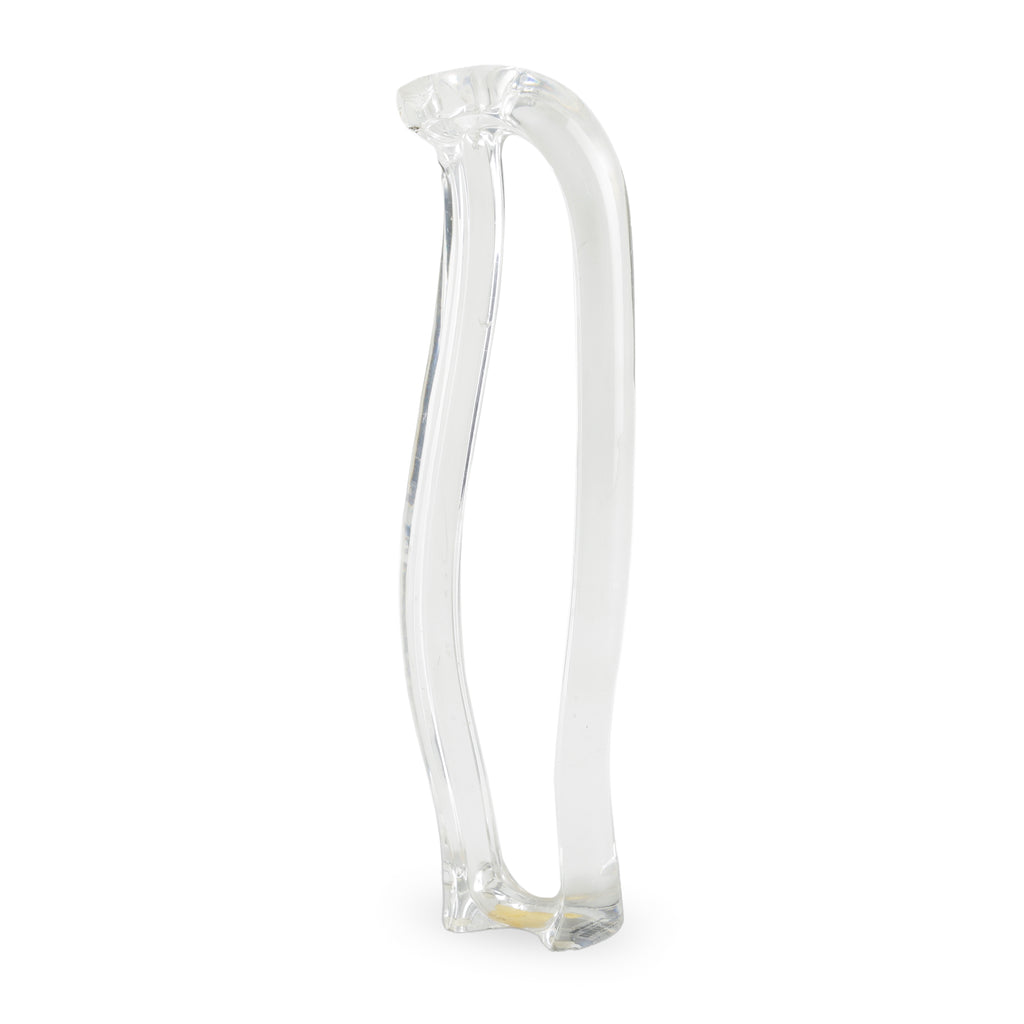 Clear Wavy Arch Sculpture