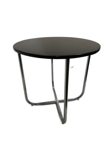 Art Deco Chrome Tubular Accent Table