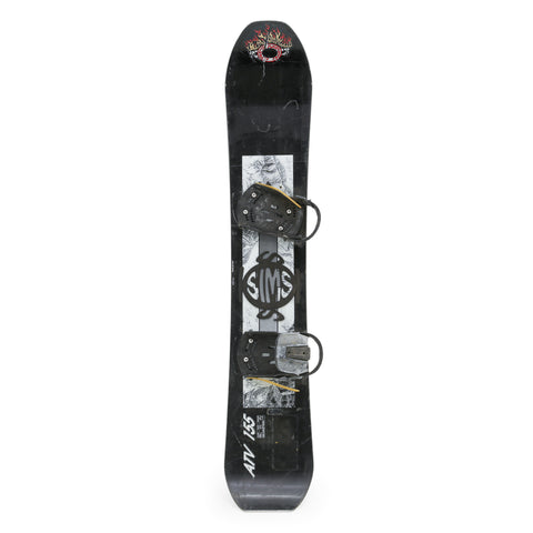 Black Sims ATV 155 Snowboard