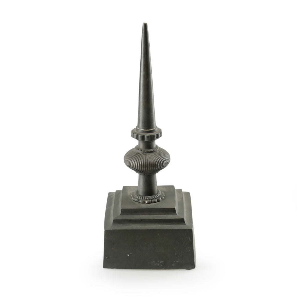 Dark Bronze Architectural Finial / Obelisk