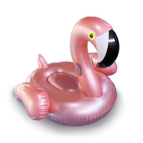 Inflatable Pink Flamingo Pool Toy