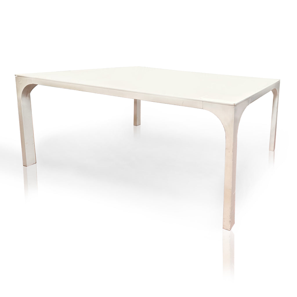 Glossy White Dining Table