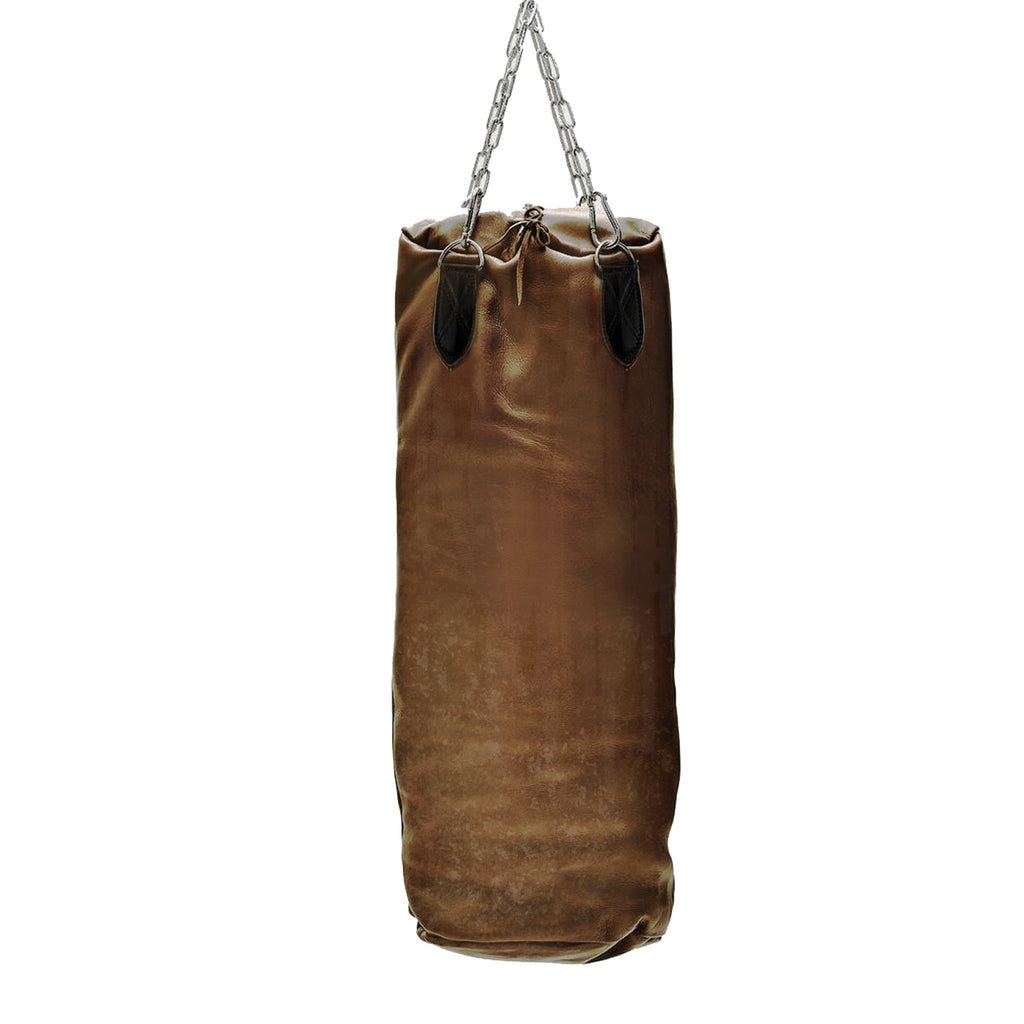 Brown Leather Heavy Punching Bag