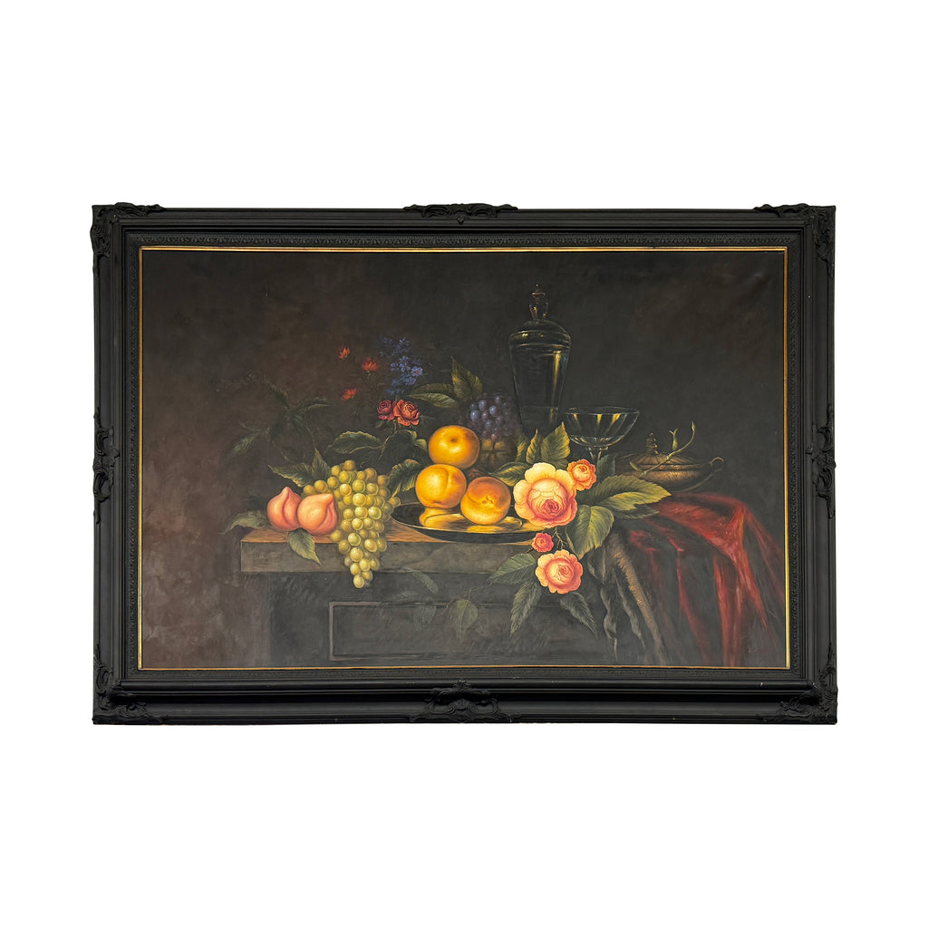 (A+D) Large Fruit Still Life Painting