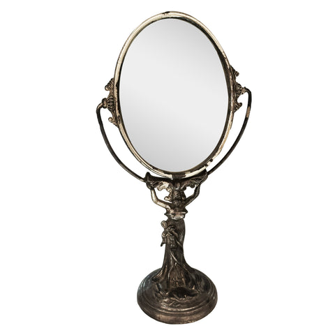 Small Black Vanity Mirror