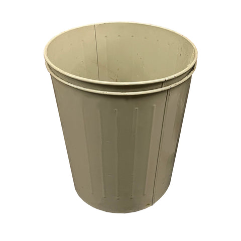Neutral Metal Trash Can/Waste Basket