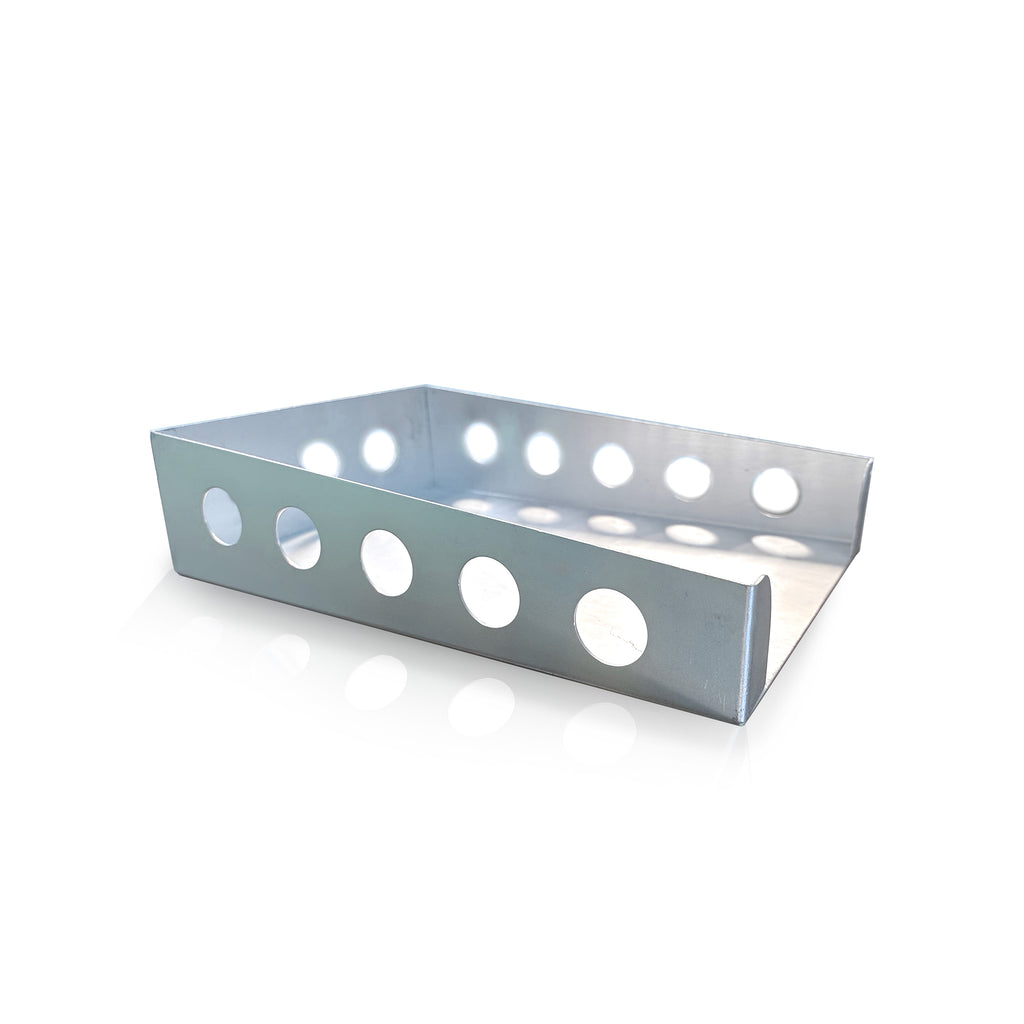 Silver Industrial Perforated Paper Tray