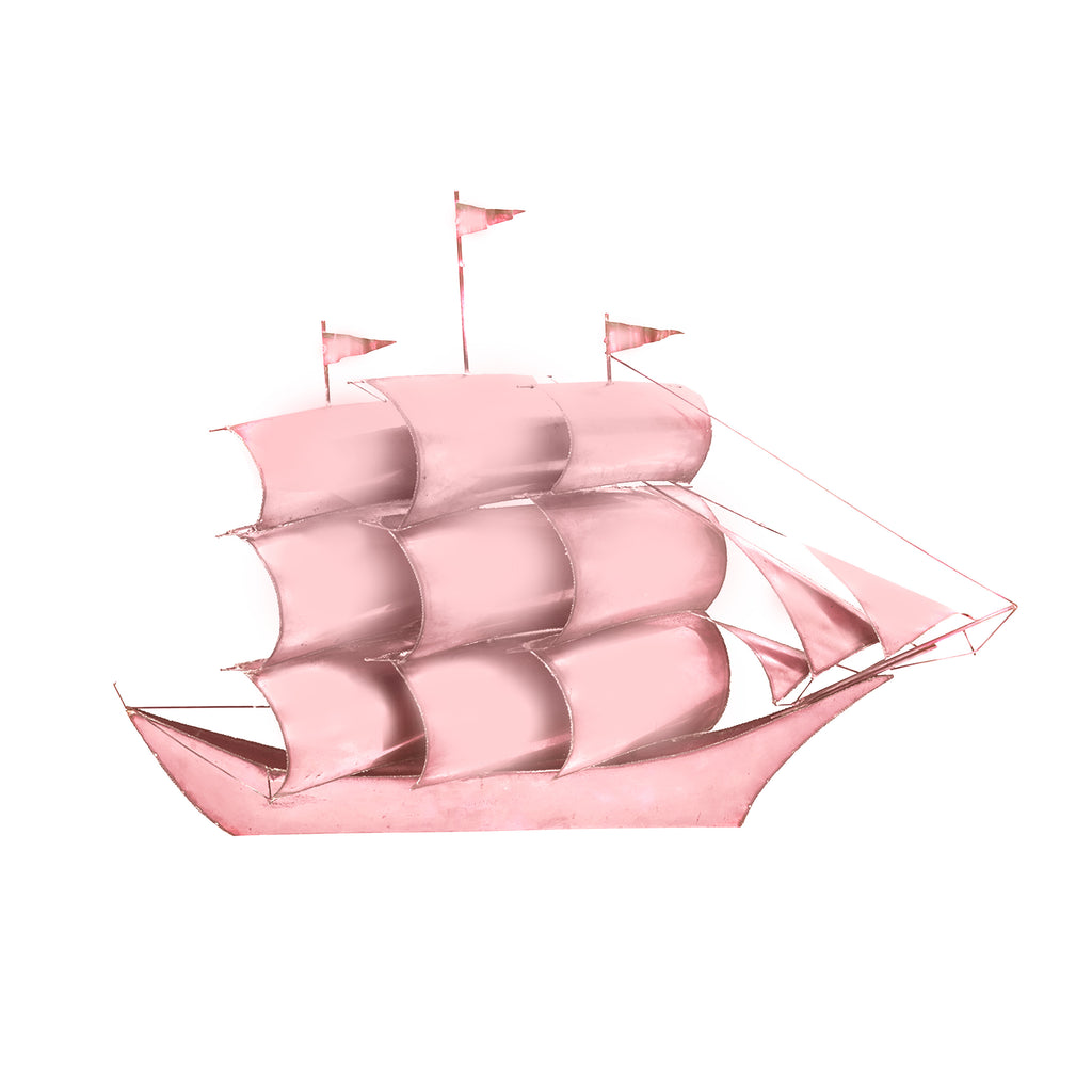 Pink Ship Wall Hanging