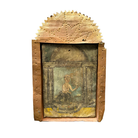 Rustic Metal Abstract Artwork (A+D)