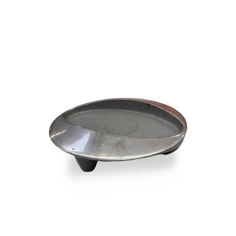 Silver Round Elipse Ashtray