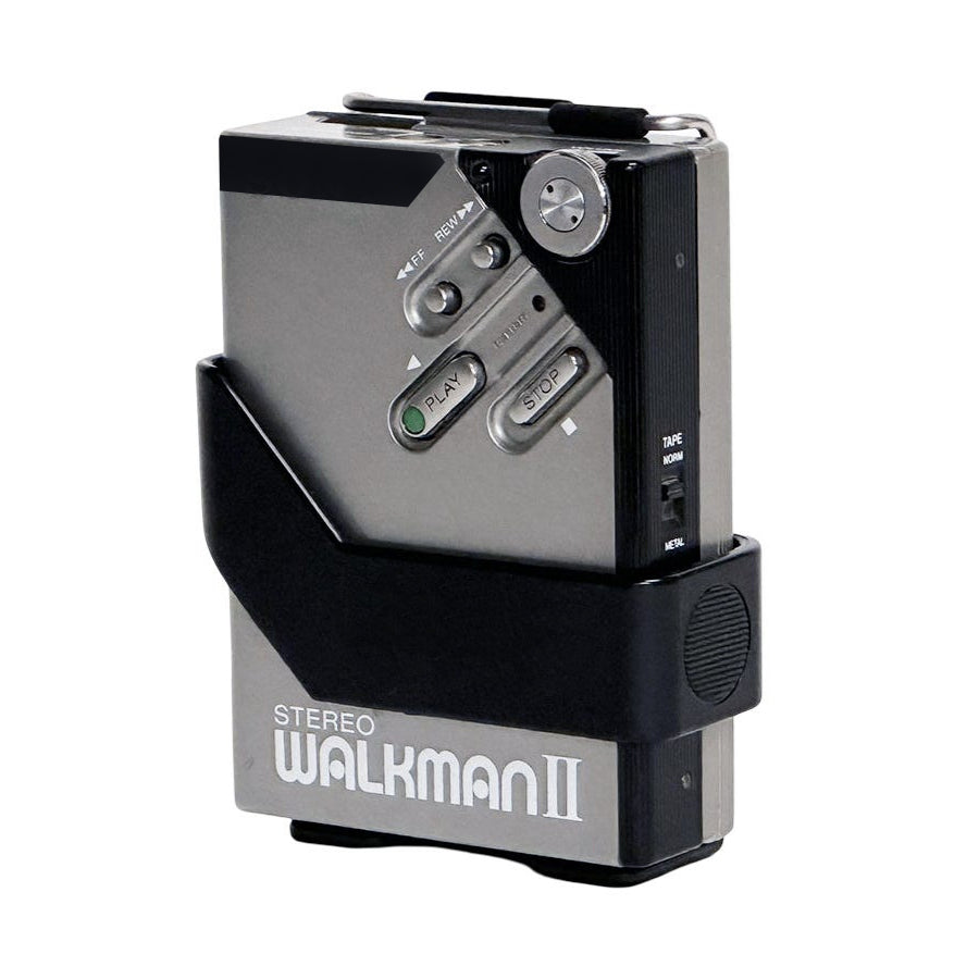 Silver and Black Sony Walkman WM2