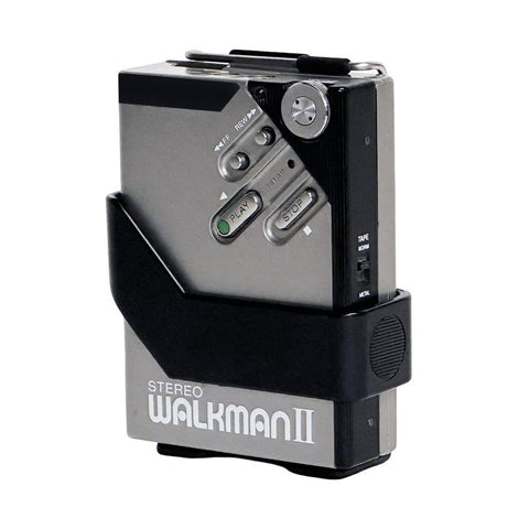 Silver and Black Sony Walkman WM2