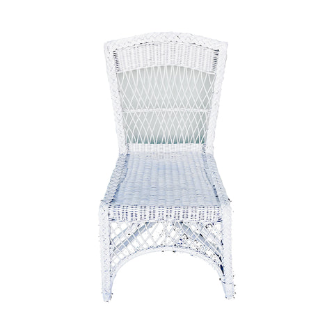White Wicker Chair