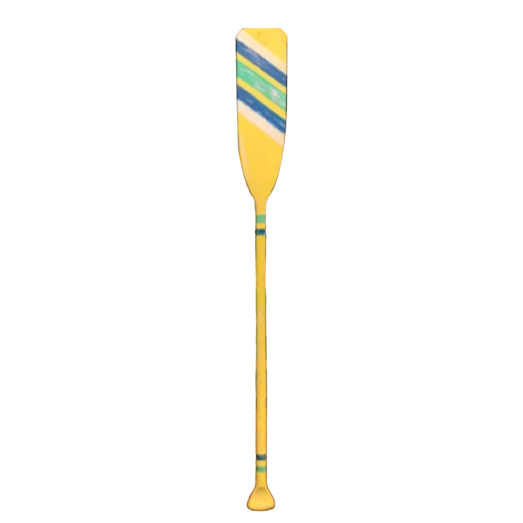 Yellow Painted Oar