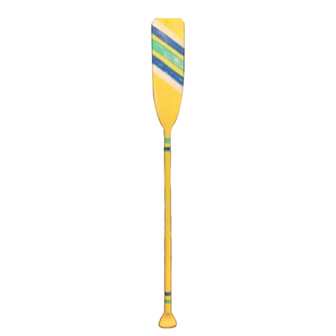 Yellow Painted Oar