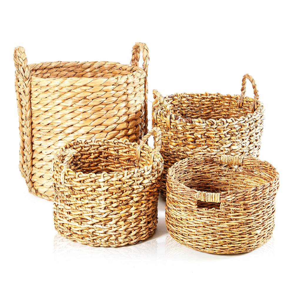 Wicker Woven Basket - Large