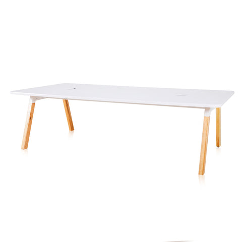 White Large Conference Work Table