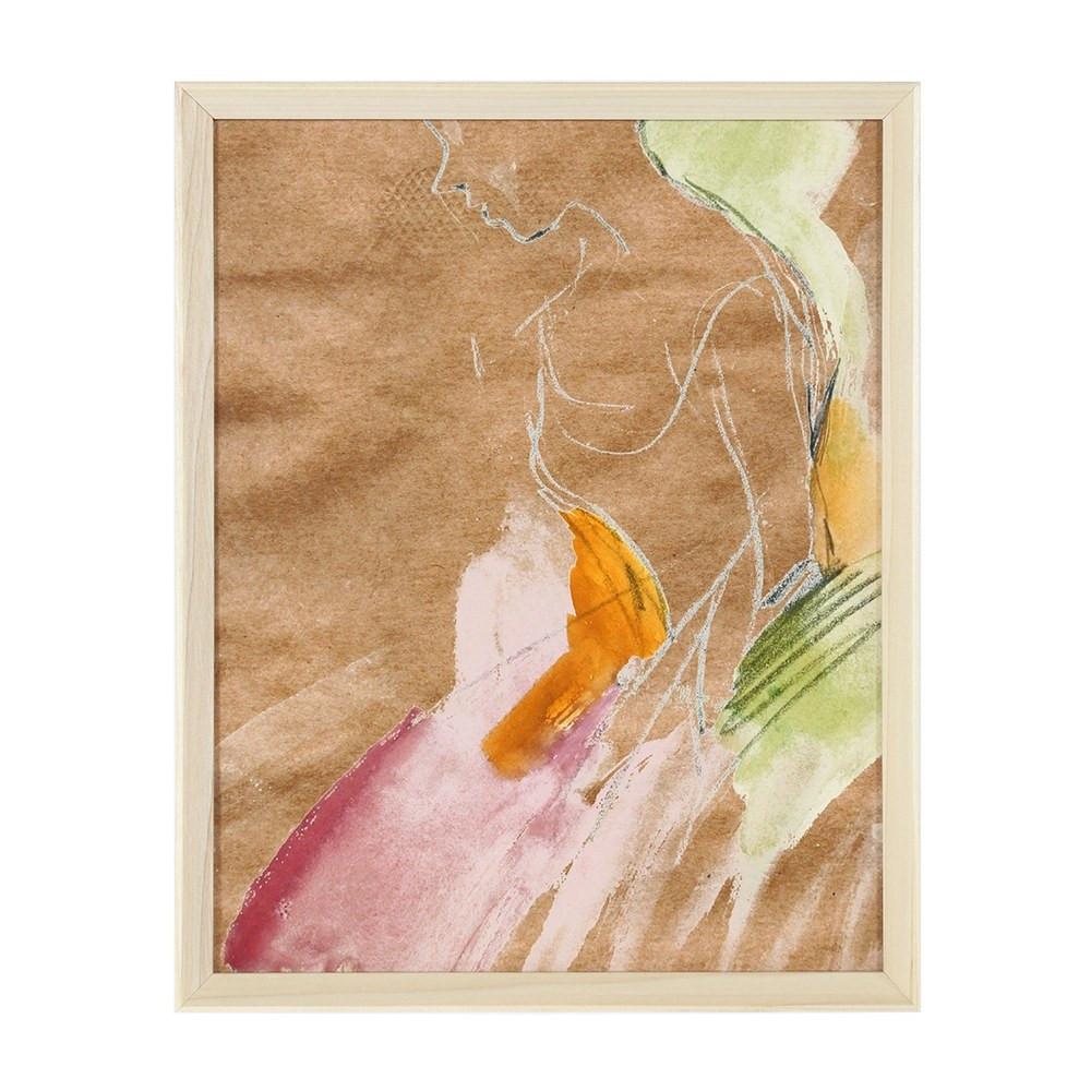 0816 (A+D) Ballerina Pink Orange (12" x 15")