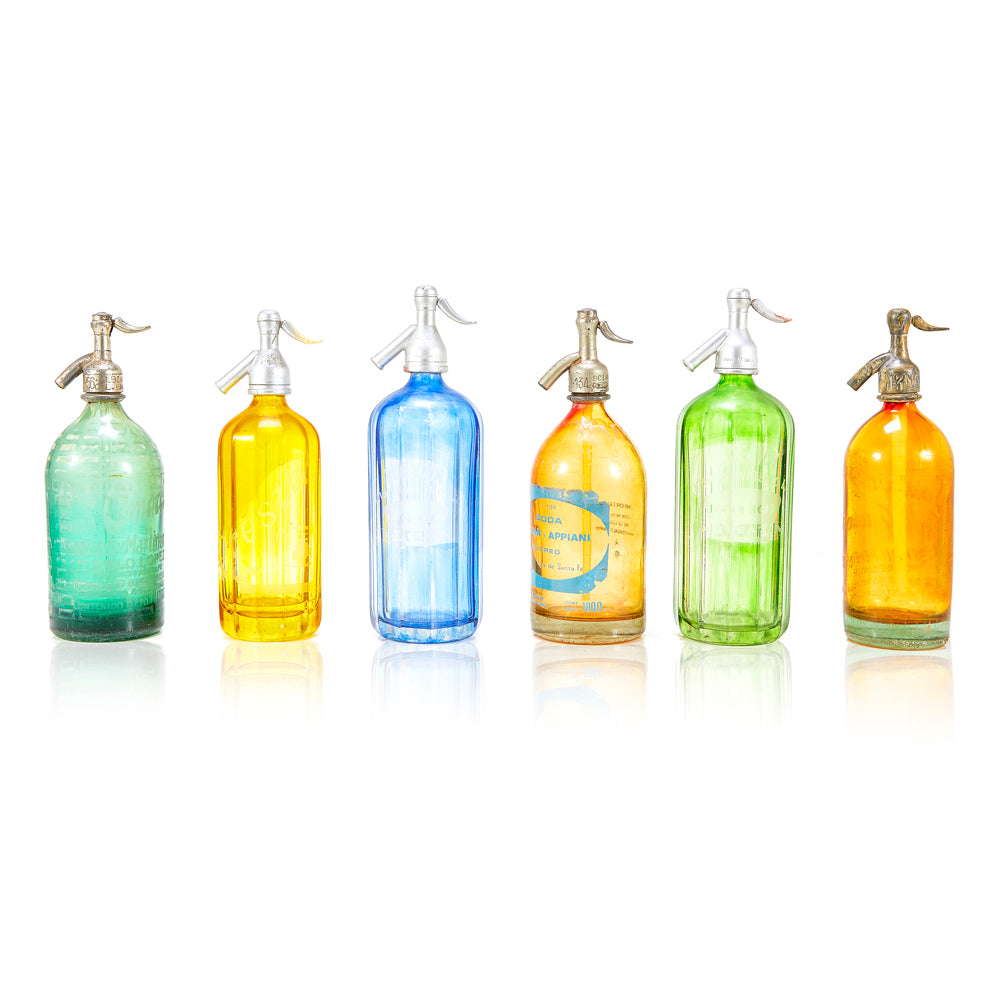 Multi Glass Seltzer Bottle - Yellow (A+D)