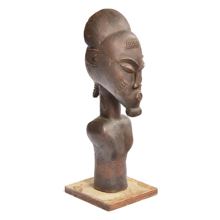 Copper African Statue