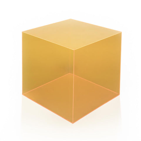 Orange Plexi 2' Cube