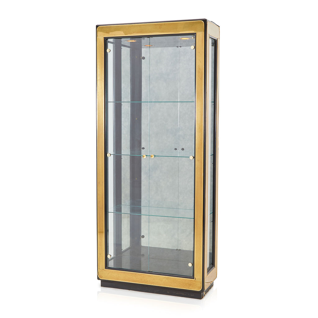 Gold and Glass Display Case