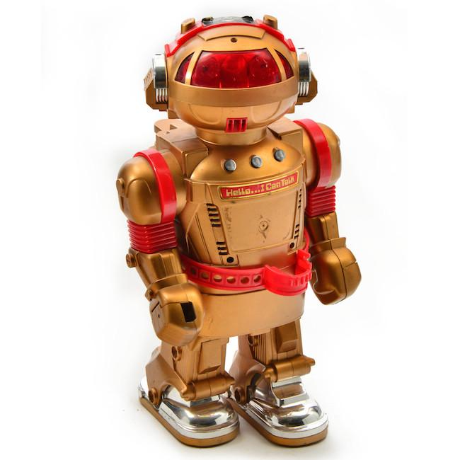 Toy Robot - Gold & Red