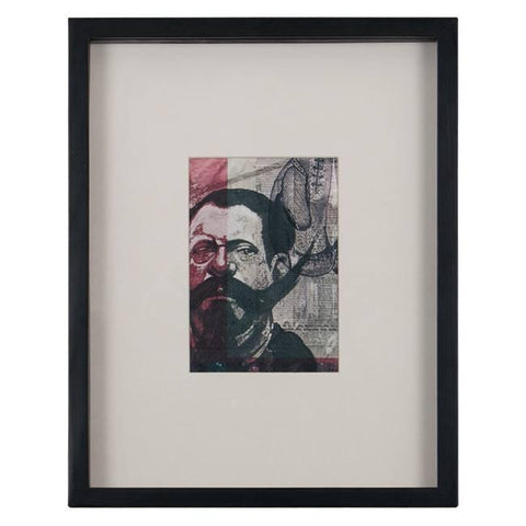 0228 (A+D) Mustache Man (12" x 15")