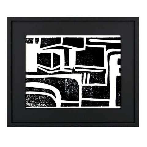 0216 (A+D) Woodcut Black