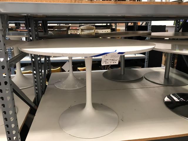 Small White Saarinen Dining Table