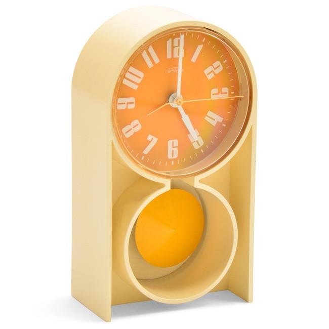 Sunbeam Orange Table Clock