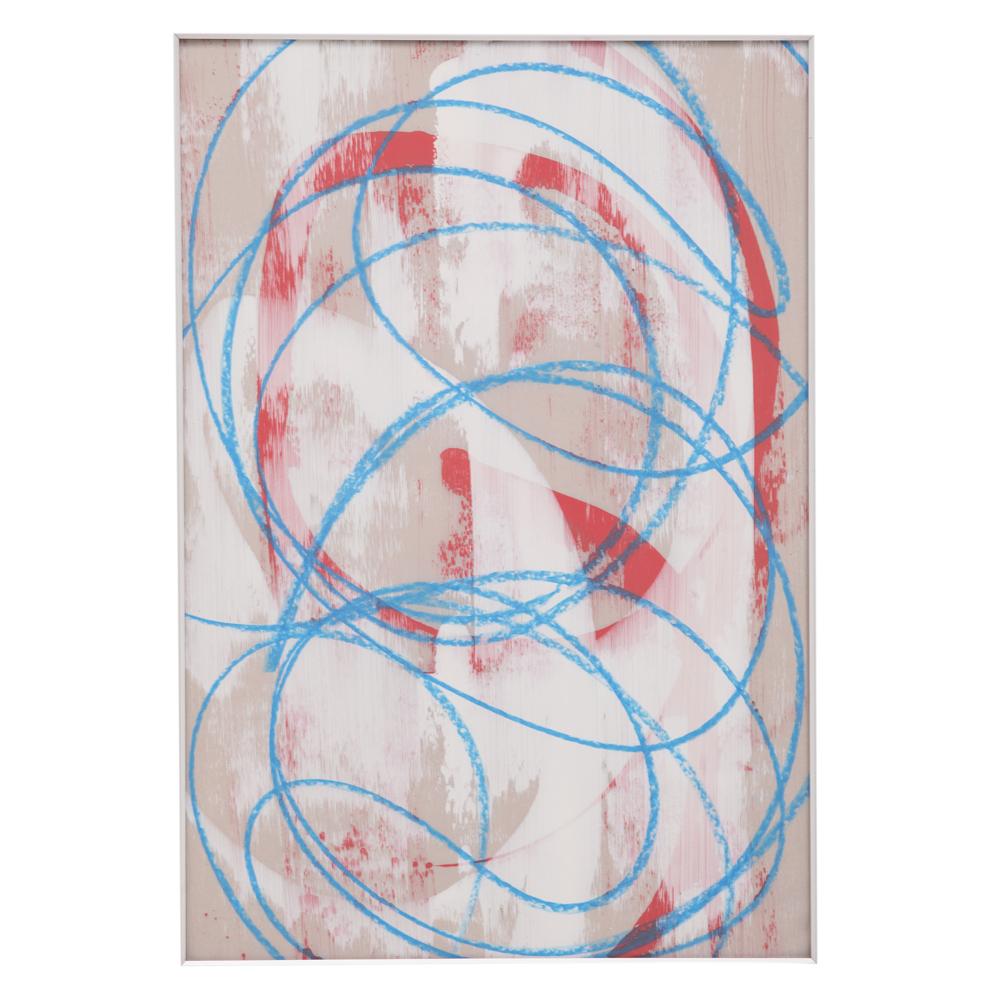 1018 (A+D) Red Blue Scribble