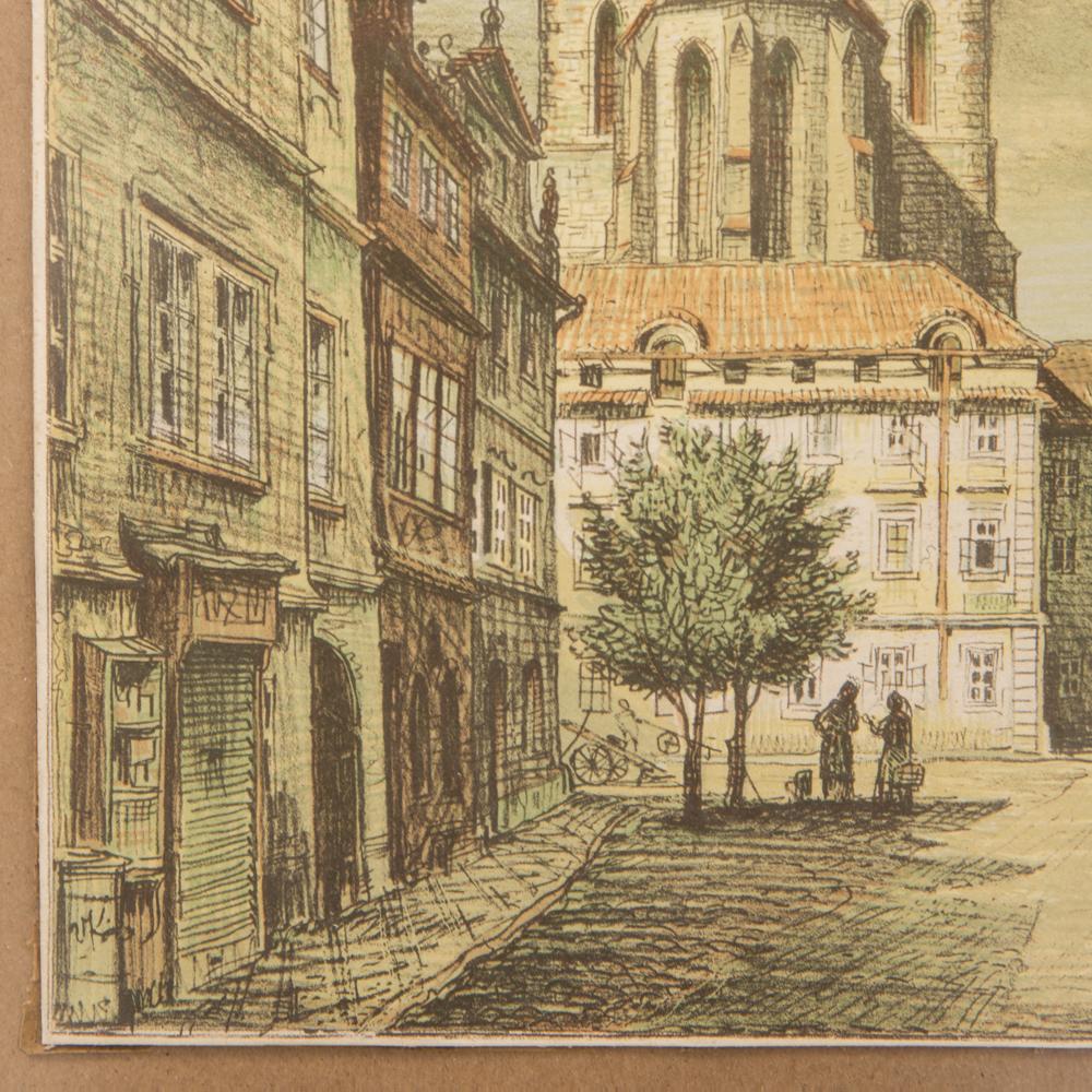 1024 (A+D) Europe Cobblestone Street