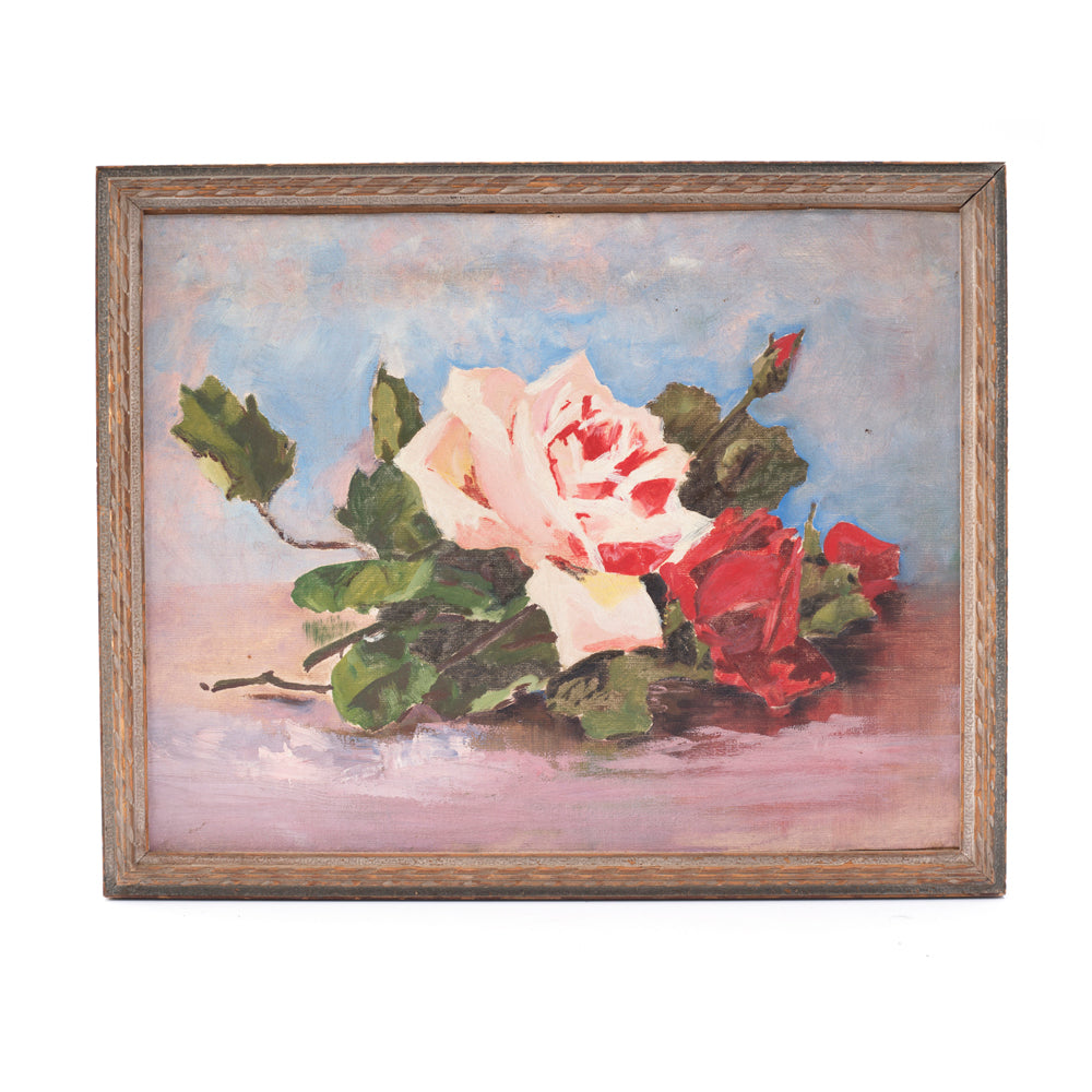 1103 (A+D) Oil Painted Roses