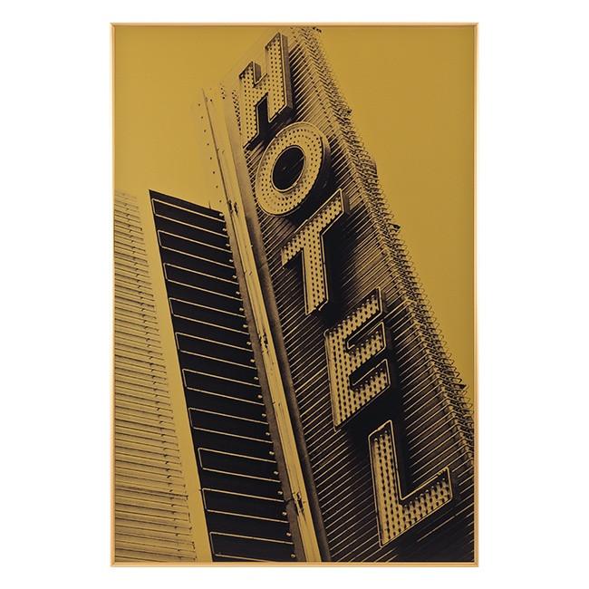 0583 (A+D) Gold Hotel (27.5" x 40.5")