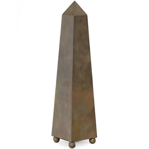 Brass Obelisk with Feet