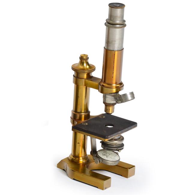 Brass and Silver Microscope