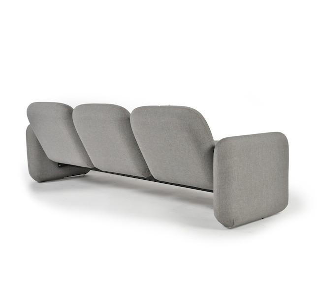Grey Chiclet Sofa