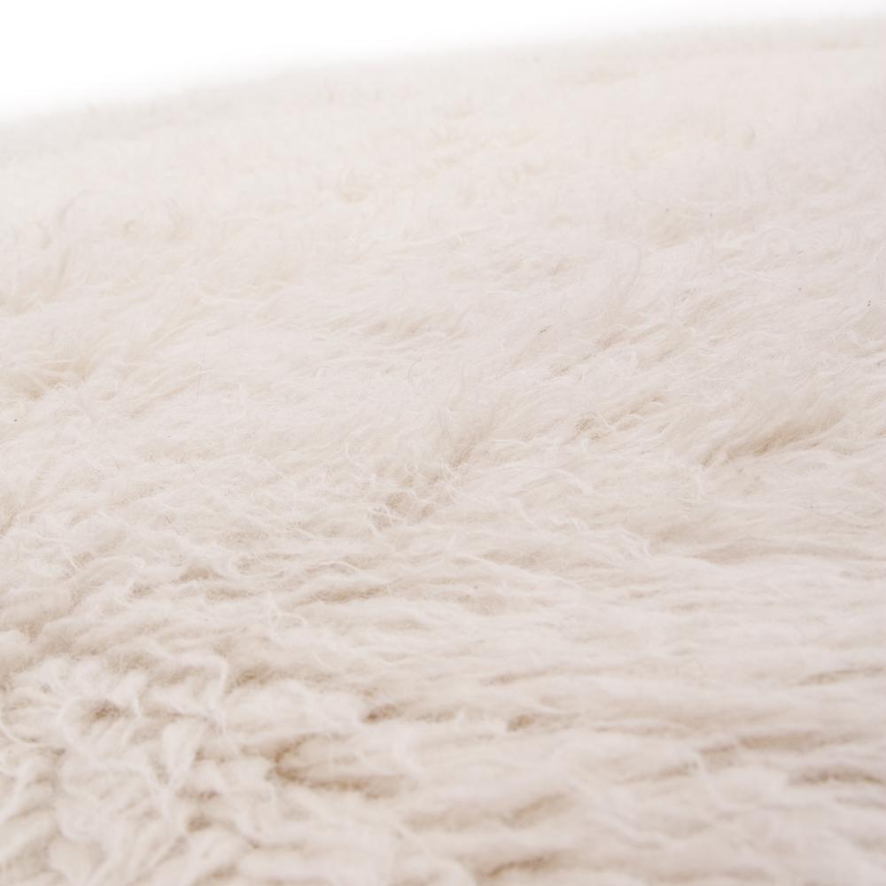 Small Shag Rug Small White Shag Rug - Gil & Roy Props