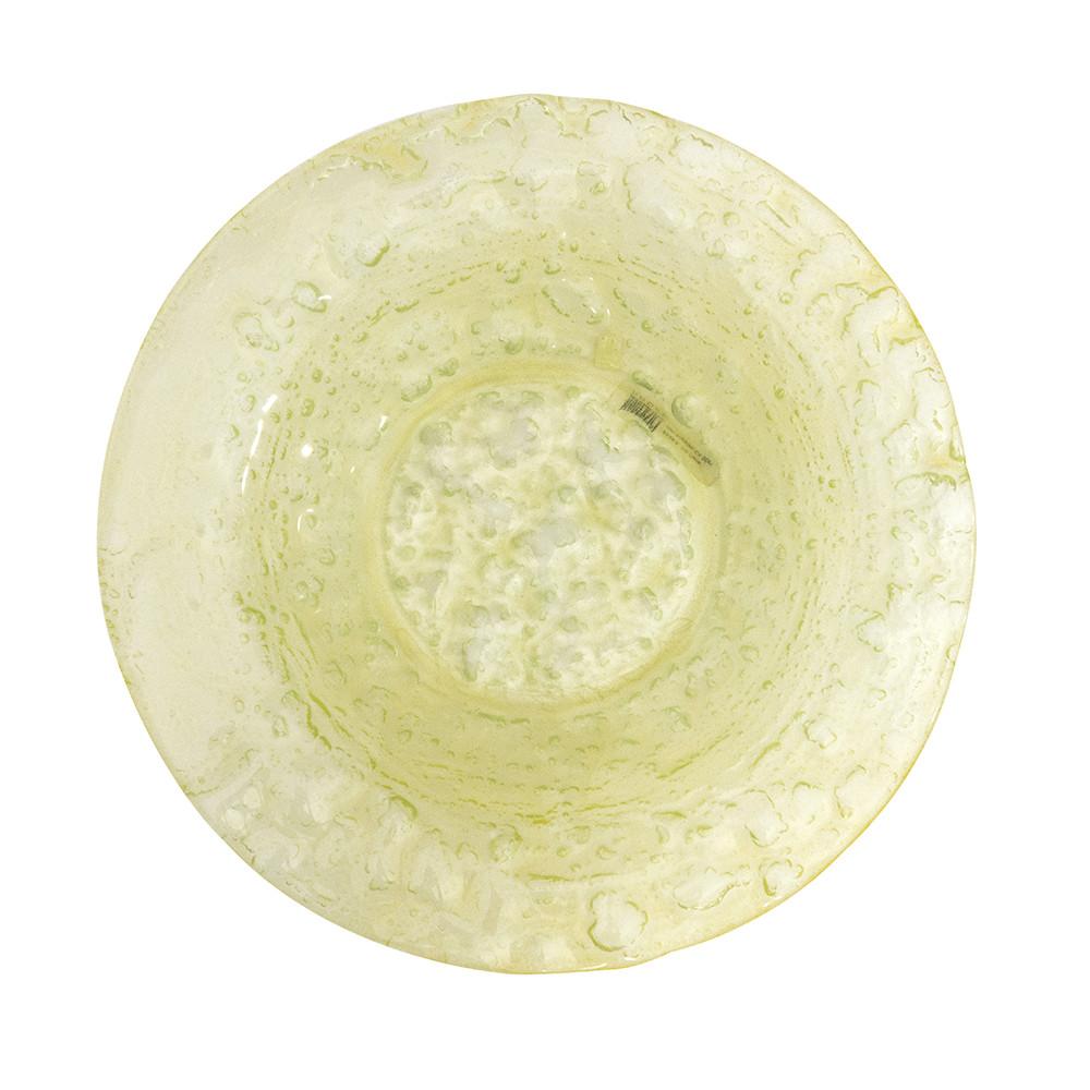 Yellow Glass Plate