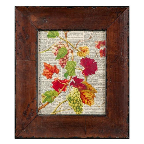 0342 (A+D) Grape Leaves Dictionary (12.5" x 14.5")