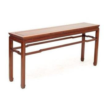 Wood Thin Japanese Console Table