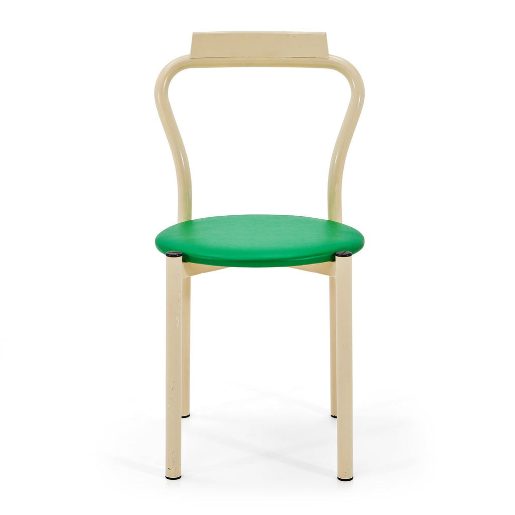 Simple Circle Dining Chair - Green