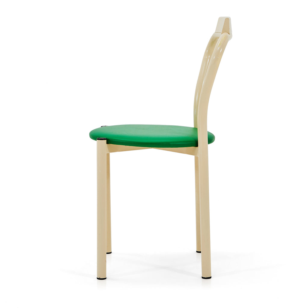 Simple Circle Dining Chair - Green